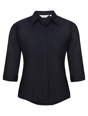 Russell Collection - Chemisier manches trois-quart