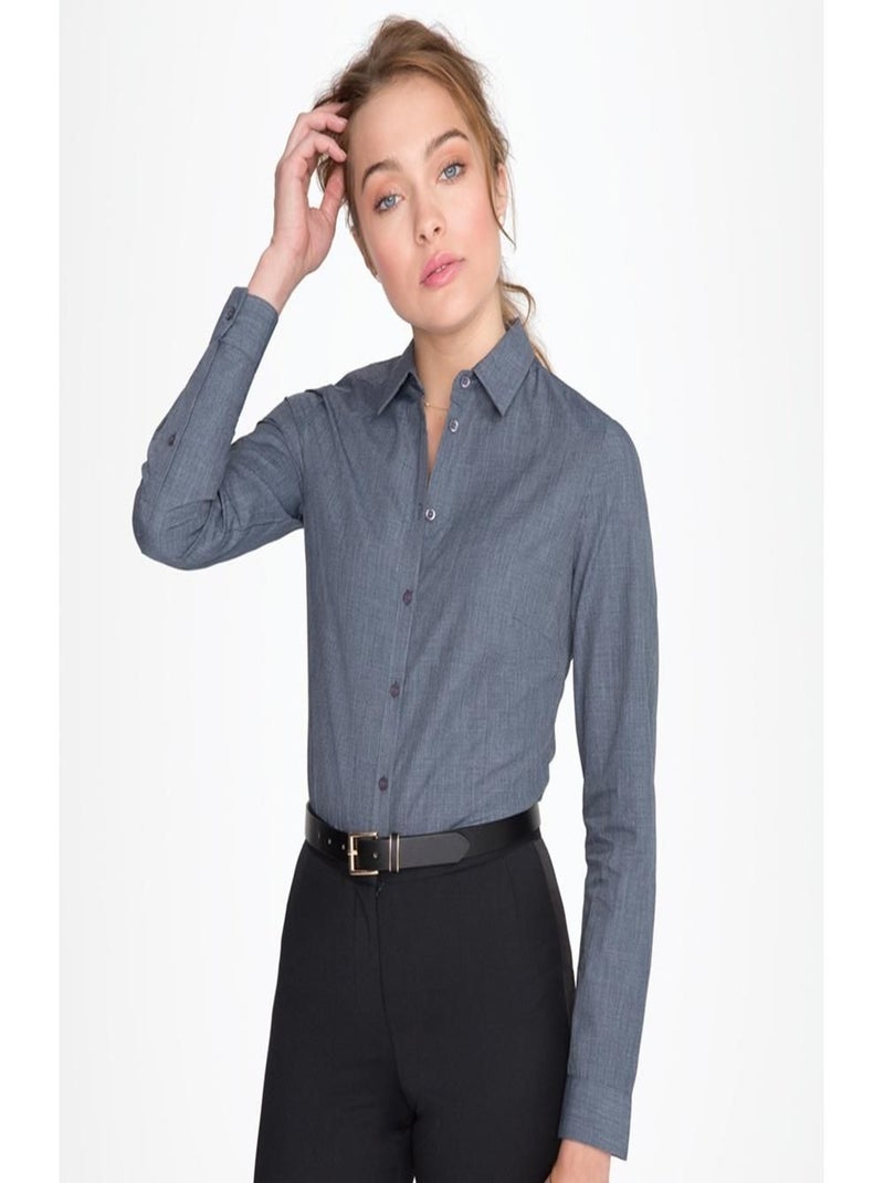 Russell Collection - Chemisier s gris anthracite - Kiabi