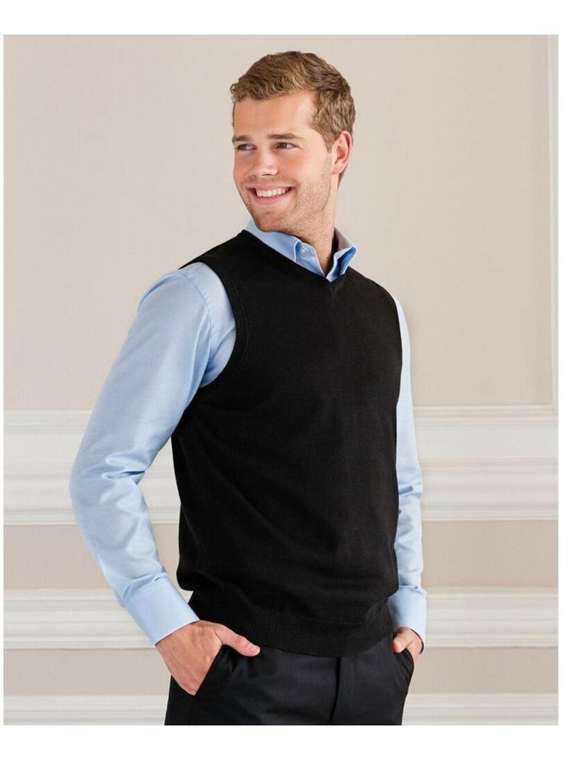 Russell Collection - Pull sans manches Noir - Kiabi