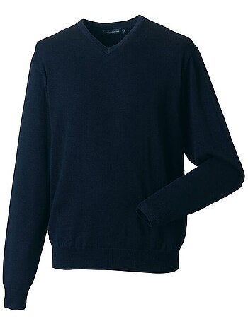 Russell Collection - Pullover à col en V