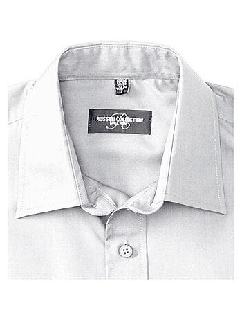 Russell Collection Chemise à manches longues pour hommes