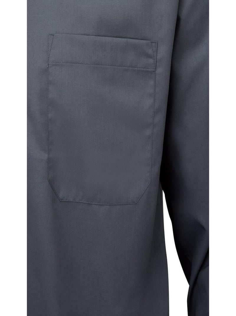 Russell Collection Chemise à manches longues pour hommes gris anthracite - Kiabi