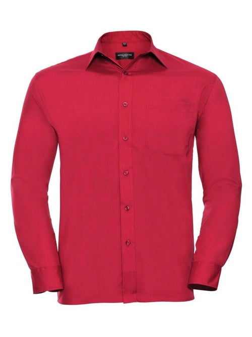 Russell Collection Chemise à manches longues pour hommes - Kiabi