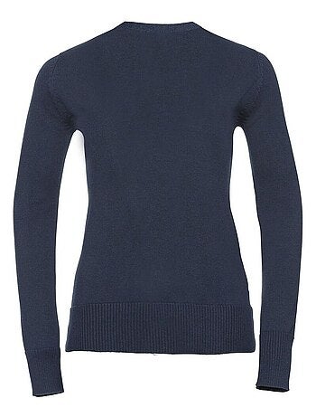 Russell Collection Ladies/Womens - Cardigan en tricot à col en V