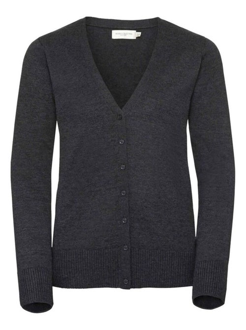 Russell Collection Ladies/Womens - Cardigan en tricot à col en V - Kiabi