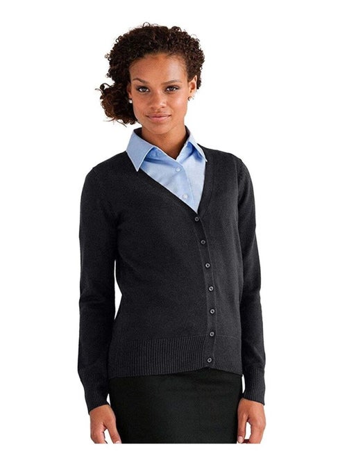 Russell Collection Ladies/Womens - Cardigan en tricot à col en V - Kiabi