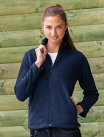 Russell Colours Ladies Full Zip Outdoor Fleece Jacket (veste polaire d'extérieur à fermeture éclair)