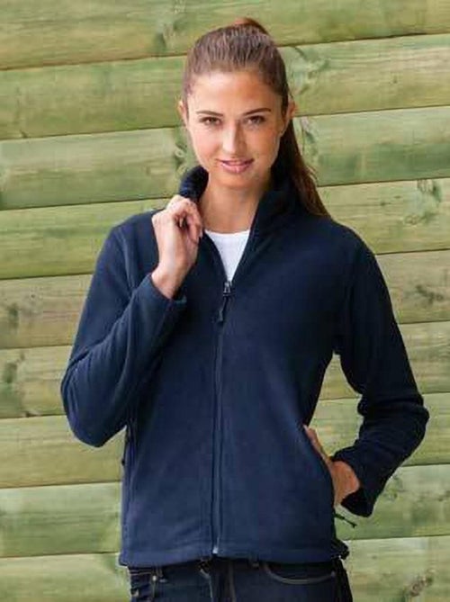 Russell Colours Ladies Full Zip Outdoor Fleece Jacket (veste polaire d'extérieur à fermeture éclair) - Kiabi