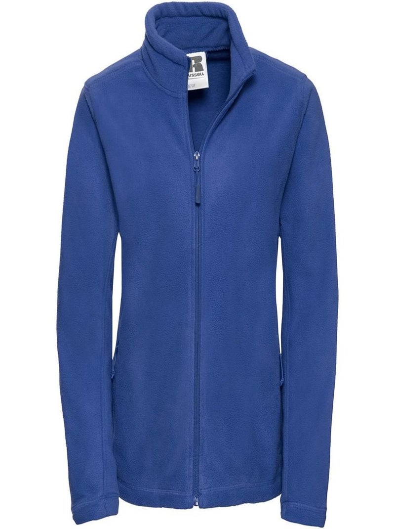 Russell Colours Ladies Full Zip Outdoor Fleece Jacket (veste polaire d'extérieur à fermeture éclair) Bleu roi - Kiabi