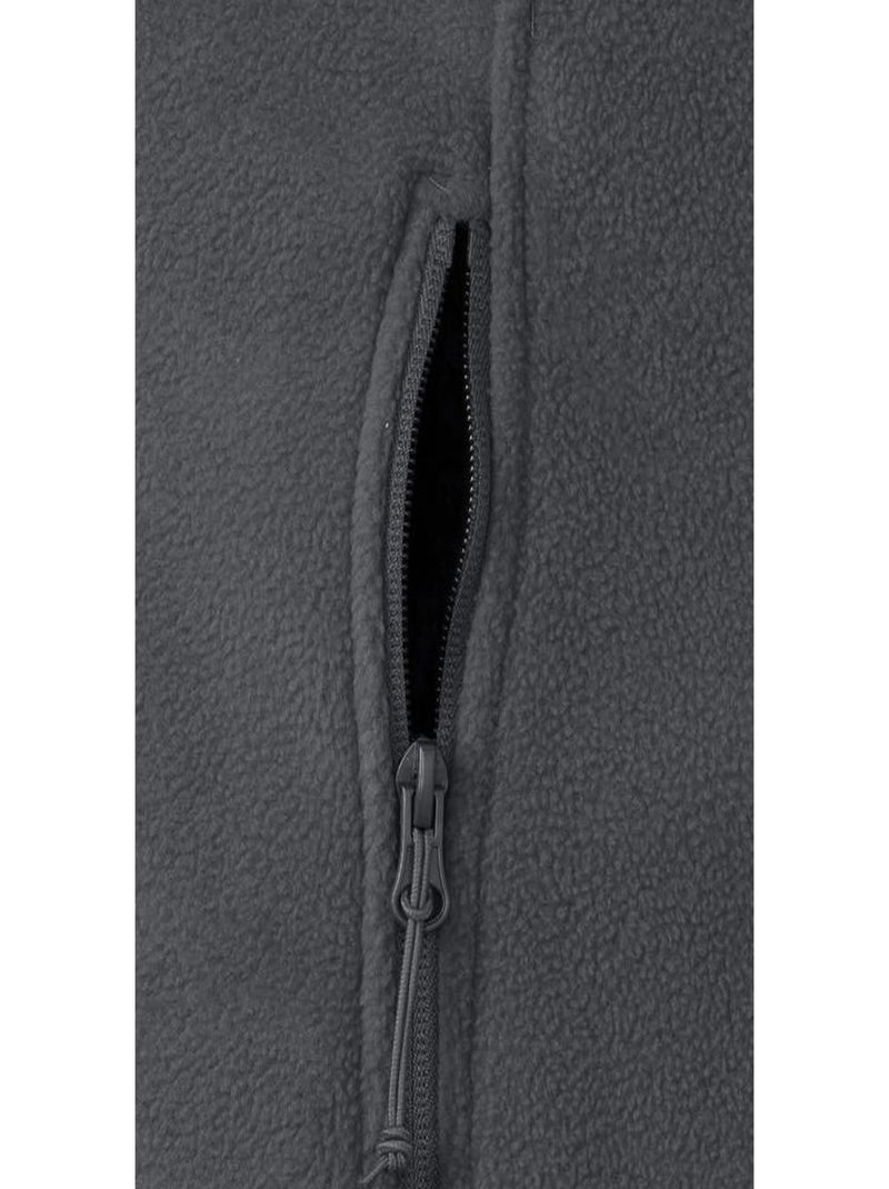 Russell Colours Ladies Full Zip Outdoor Fleece Jacket (veste polaire d'extérieur à fermeture éclair) Gris - Kiabi