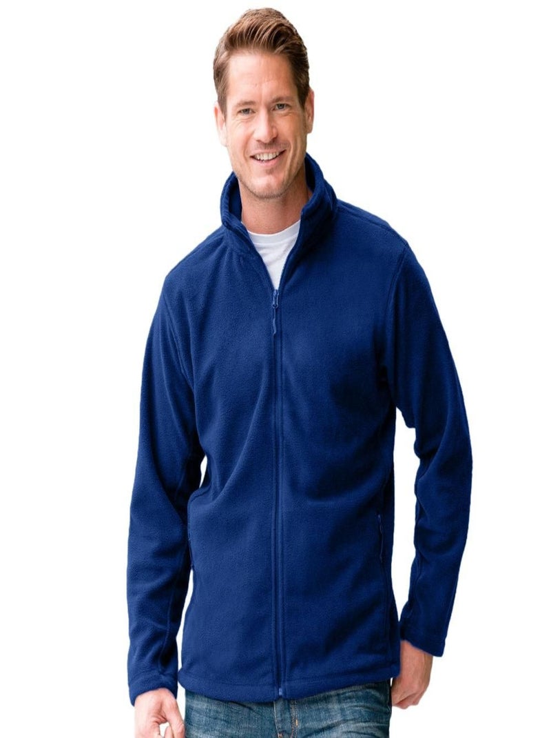 Russell Jerzees Colours - Veste polaire à fermeture zippée Bleu roi - Kiabi