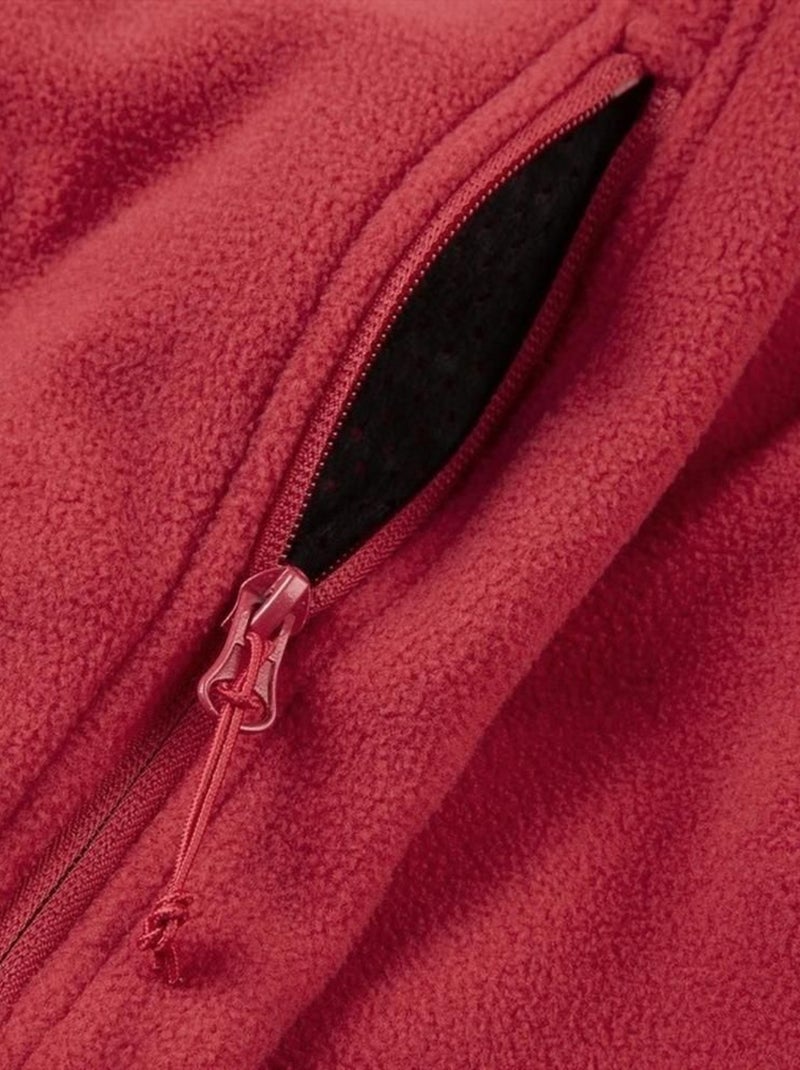 Russell Jerzees Colours - Veste polaire à fermeture zippée Rouge - Kiabi