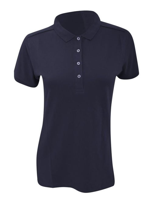 Russell Polo à manches courtes en stretch pour femmes/femmes - Kiabi