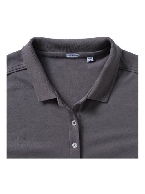 Russell Polo à manches courtes en stretch pour femmes/femmes - Kiabi