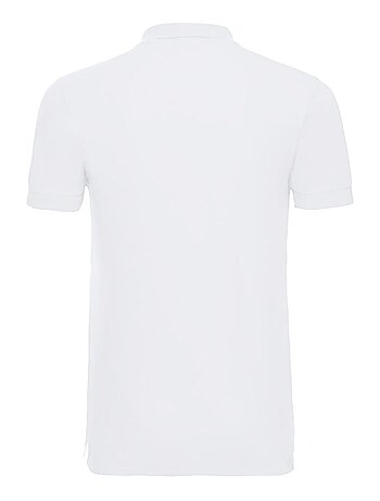Russell Polo à manches courtes en stretch pour hommes