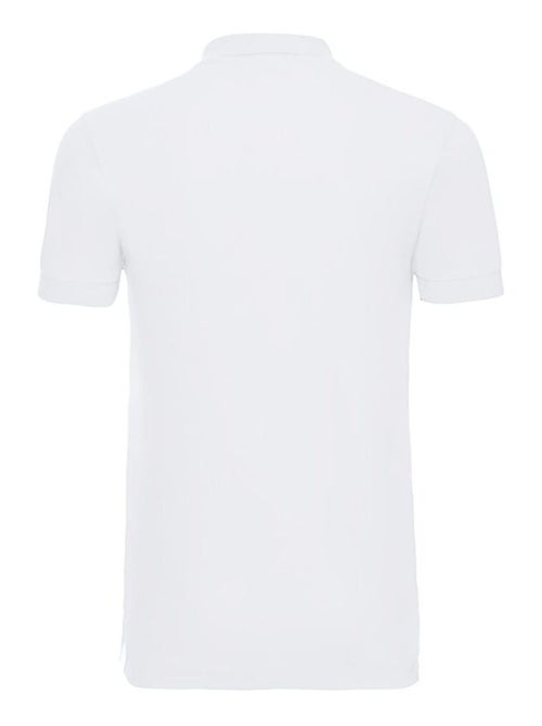 Russell Polo à manches courtes en stretch pour hommes - Kiabi