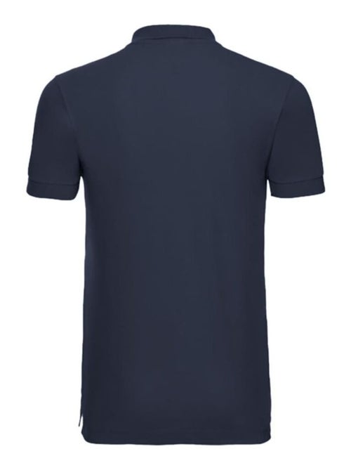 Russell Polo à manches courtes en stretch pour hommes - Kiabi