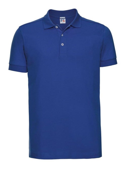 Russell Polo à manches courtes en stretch pour hommes - Kiabi