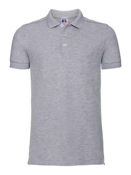 Russell Polo à manches courtes en stretch pour hommes - Kiabi