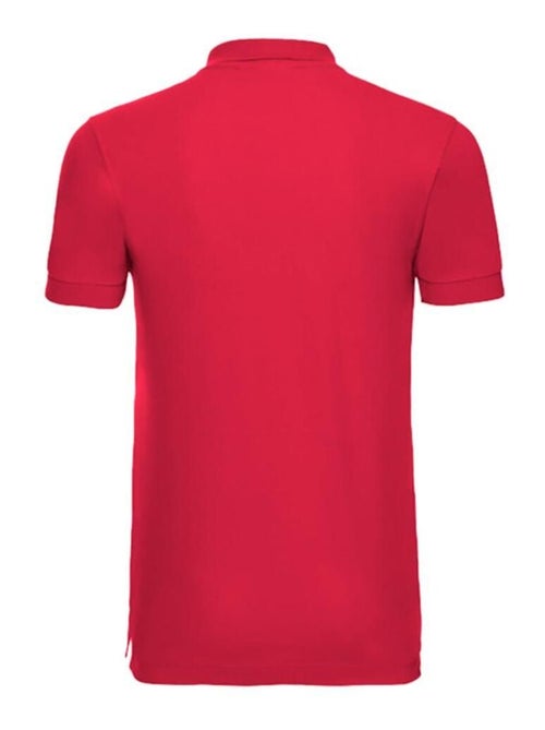 Russell Polo à manches courtes en stretch pour hommes - Kiabi