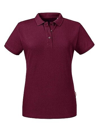 Russell Polo biologique pur pour femmes/femmes