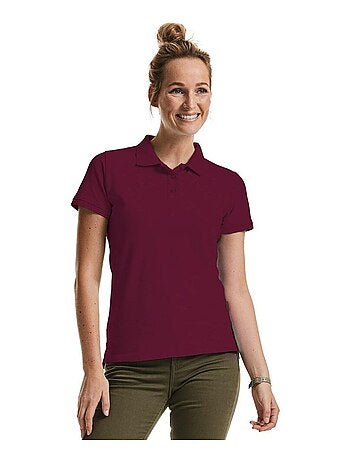 Russell Polo biologique pur pour femmes/femmes