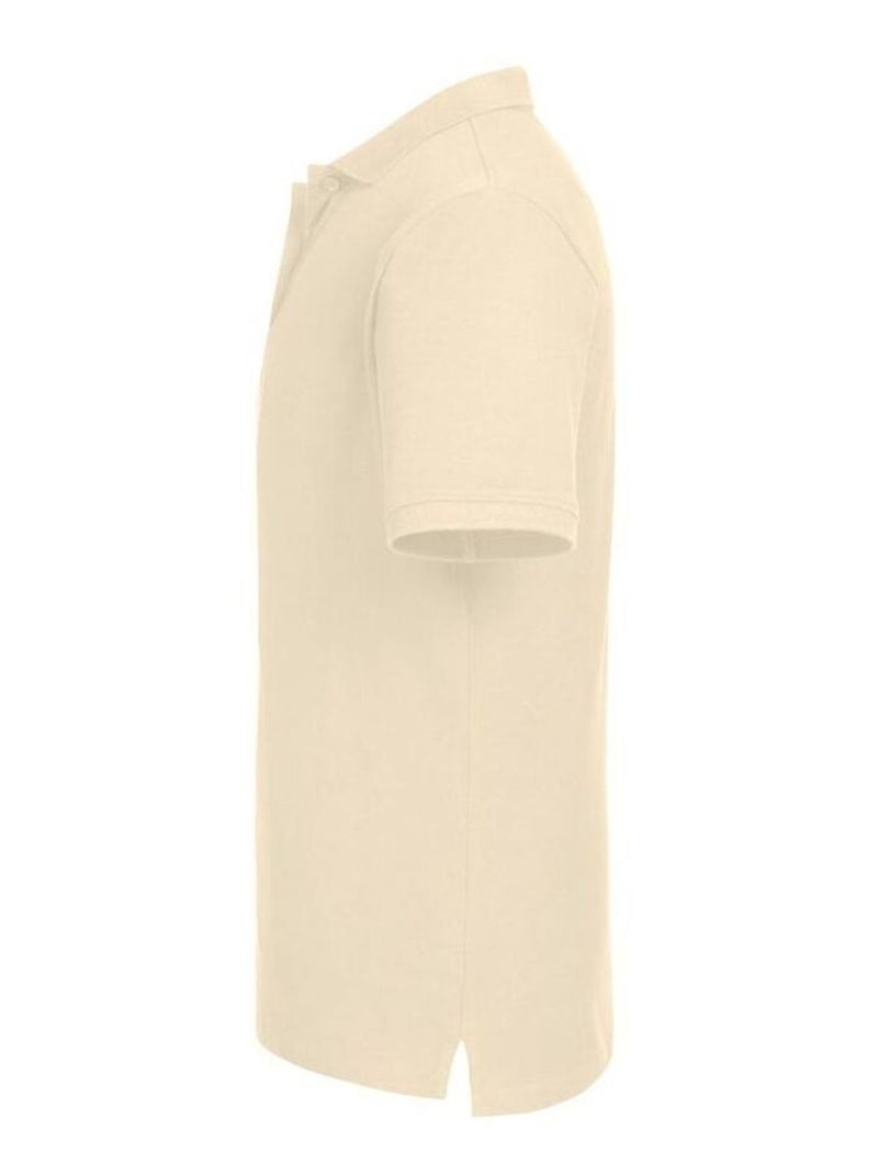 Russell Polo Hommes Pure Organic Beige - Kiabi