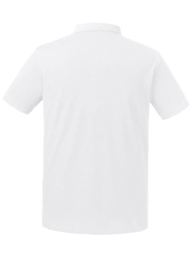 Russell Polo Hommes Pure Organic Blanc - Kiabi