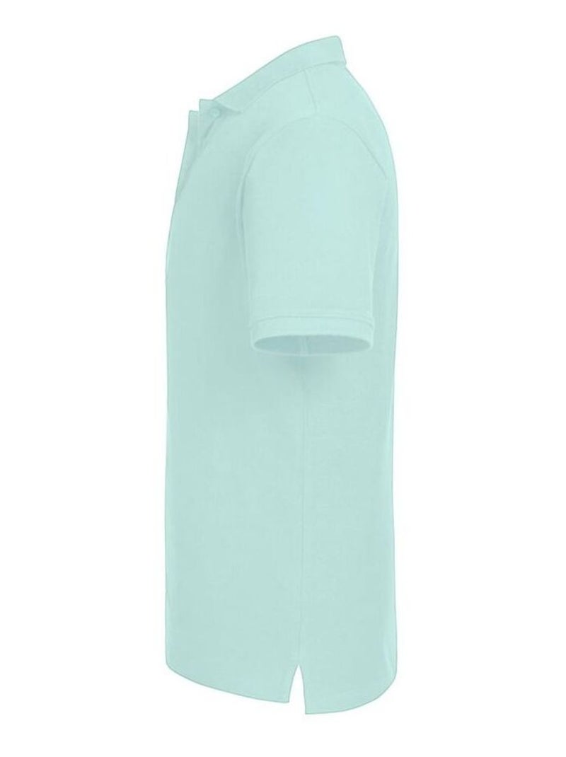 Russell Polo Hommes Pure Organic Bleu clair - Kiabi