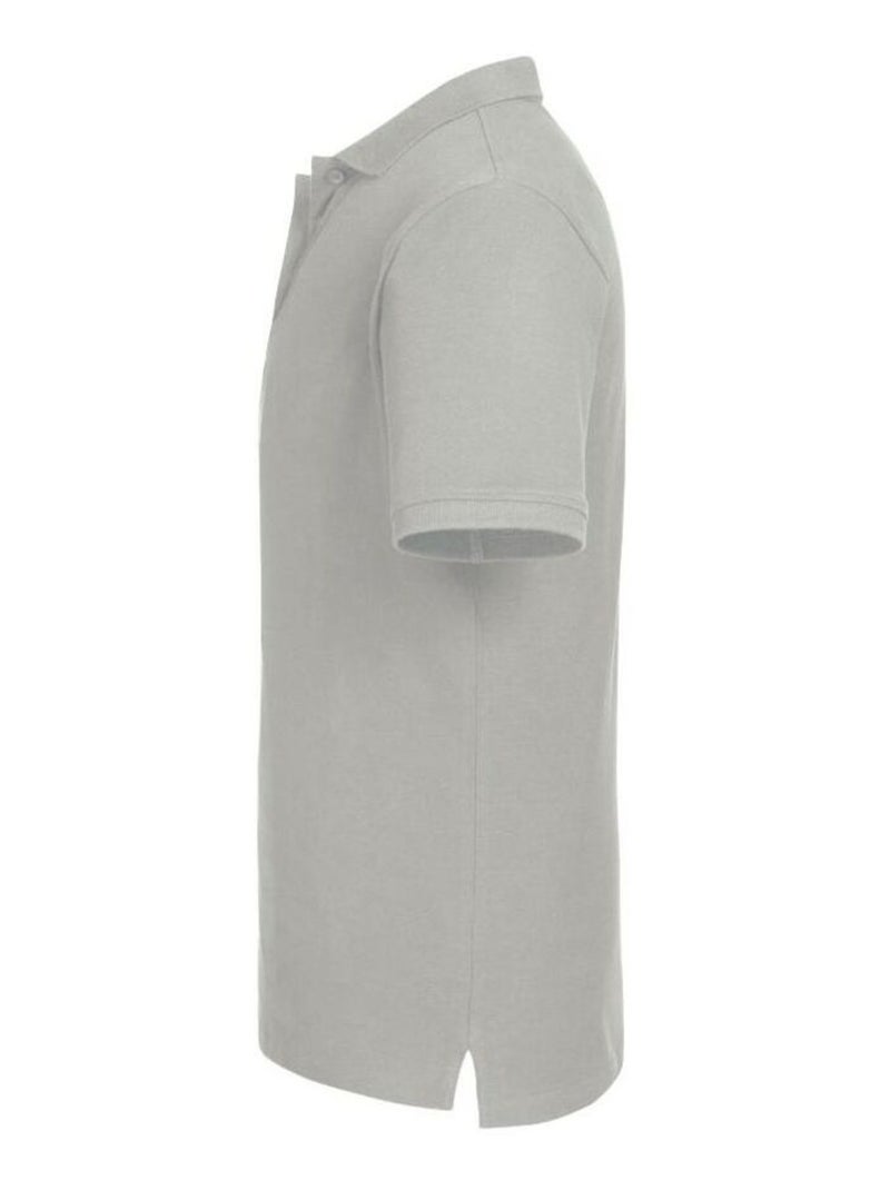 Russell Polo Hommes Pure Organic Gris - Kiabi