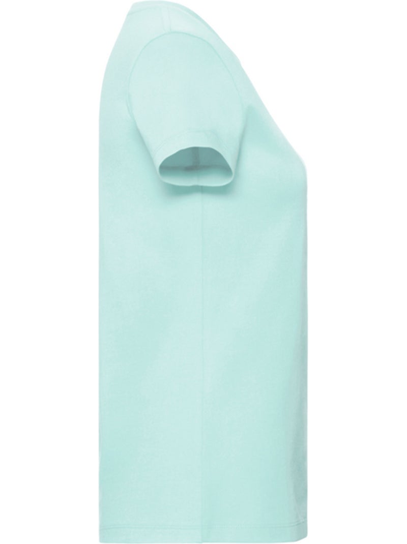 Russell Pure Organic - T-shirt Bleu aqua - Kiabi