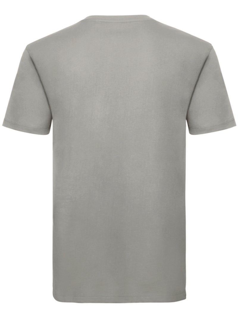 Russell Pure Organic - T-shirt motif/style uni Beige gris - Kiabi
