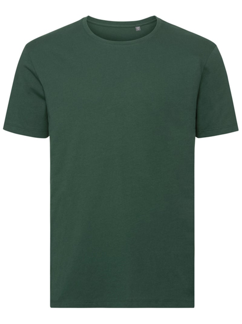 Russell Pure Organic - T-shirt Vert bouteille - Kiabi