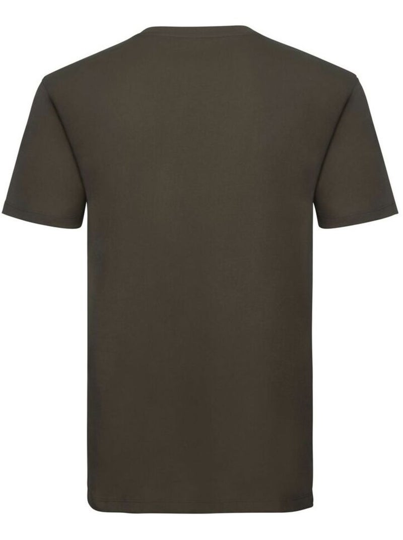 Russell Pure Organic - T-shirt Vert olive - Kiabi