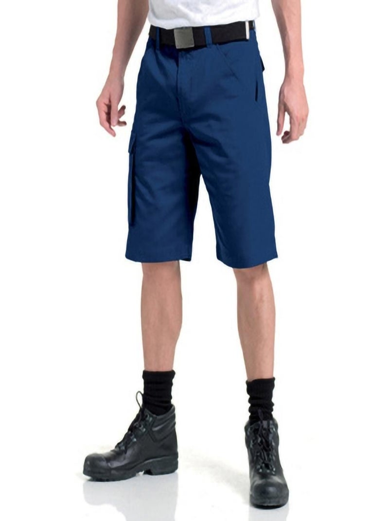 Russell Short en sergé Workwear Bleu marine - Kiabi