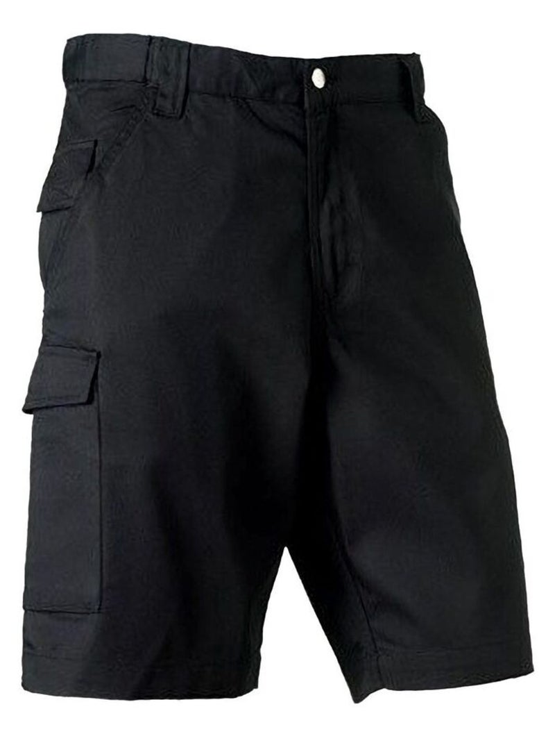 Russell Short en sergé Workwear Noir - Kiabi