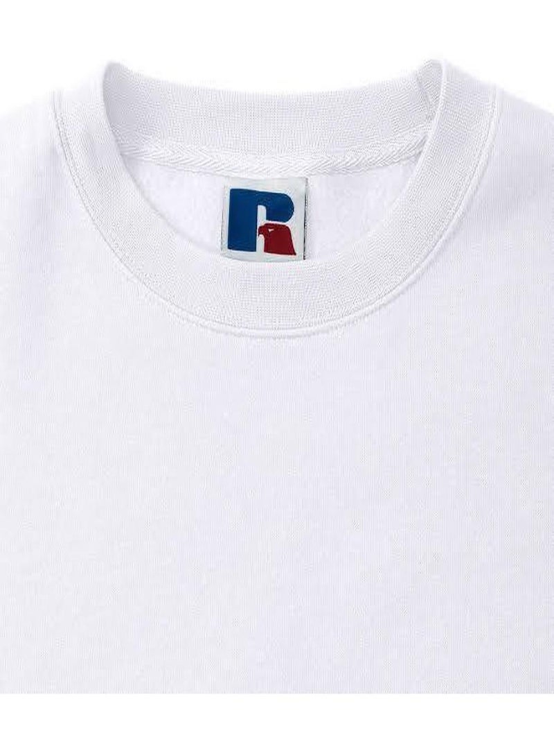 Russell Sweat-shirt authentique pour hommes (coupe plus fine) Blanc - Kiabi