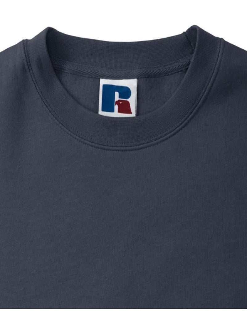 Russell Sweat-shirt authentique pour hommes (coupe plus fine) Bleu marine - Kiabi