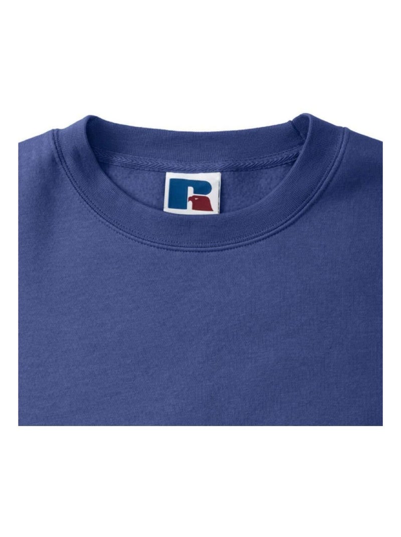 Russell Sweat-shirt authentique pour hommes (coupe plus fine) Bleu roi - Kiabi