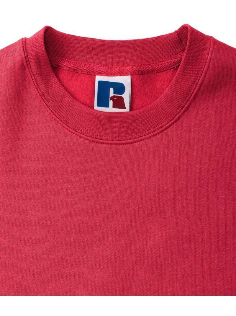 Russell Sweat-shirt authentique pour hommes (coupe plus fine) Rouge - Kiabi