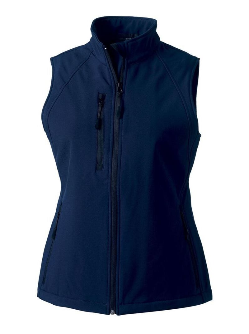Russell Veste gilet respirante Soft Shell pour dames/femmes Bleu marine - Kiabi