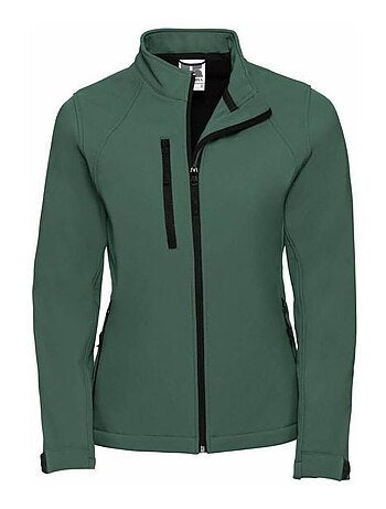 Russell veste softshell imperméable - jerzees colours