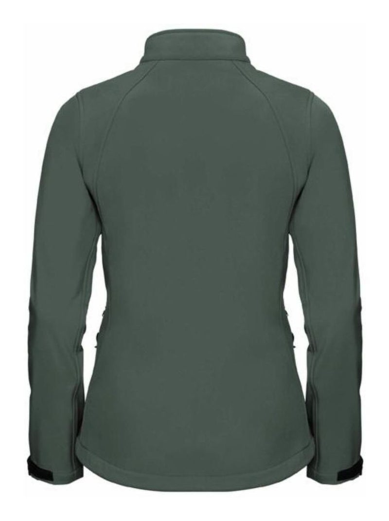 Russell veste softshell imperméable - jerzees colours Vert bouteille - Kiabi