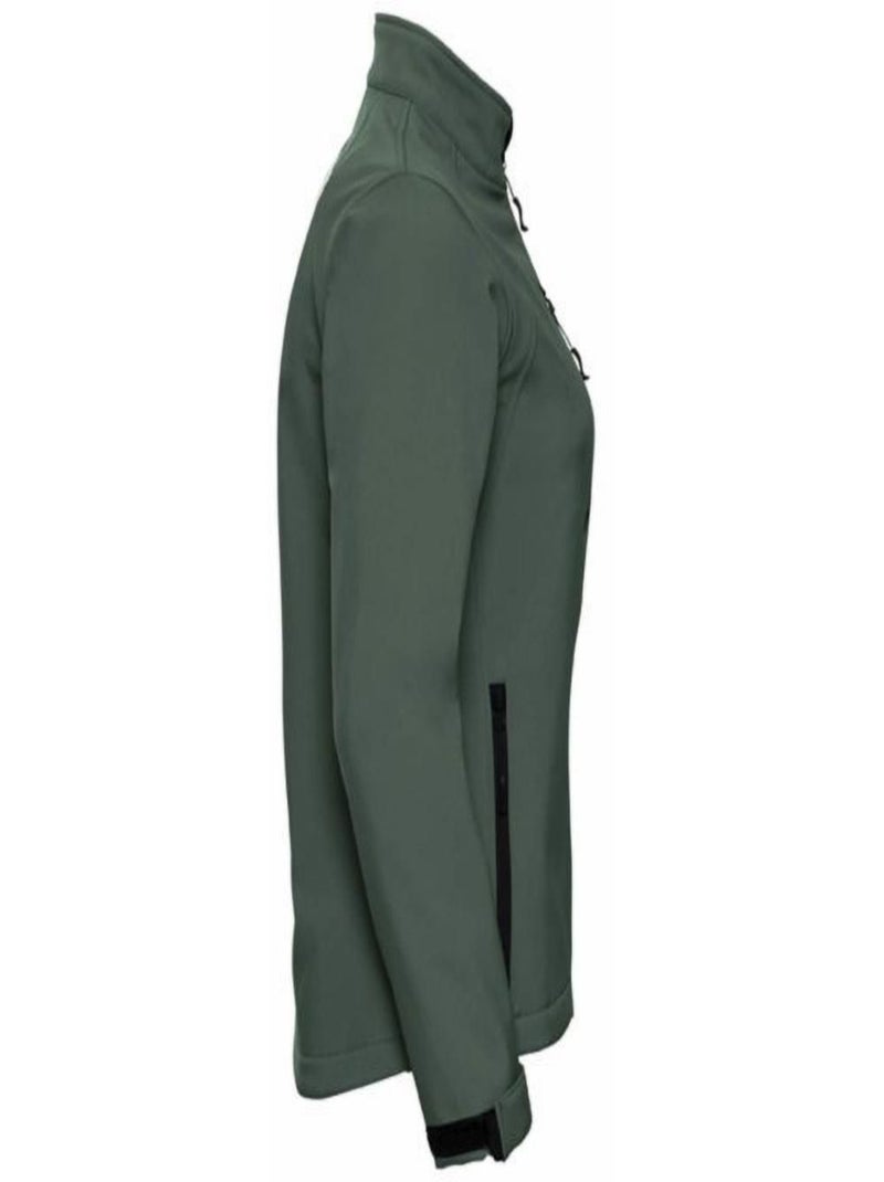 Russell veste softshell imperméable - jerzees colours Vert bouteille - Kiabi