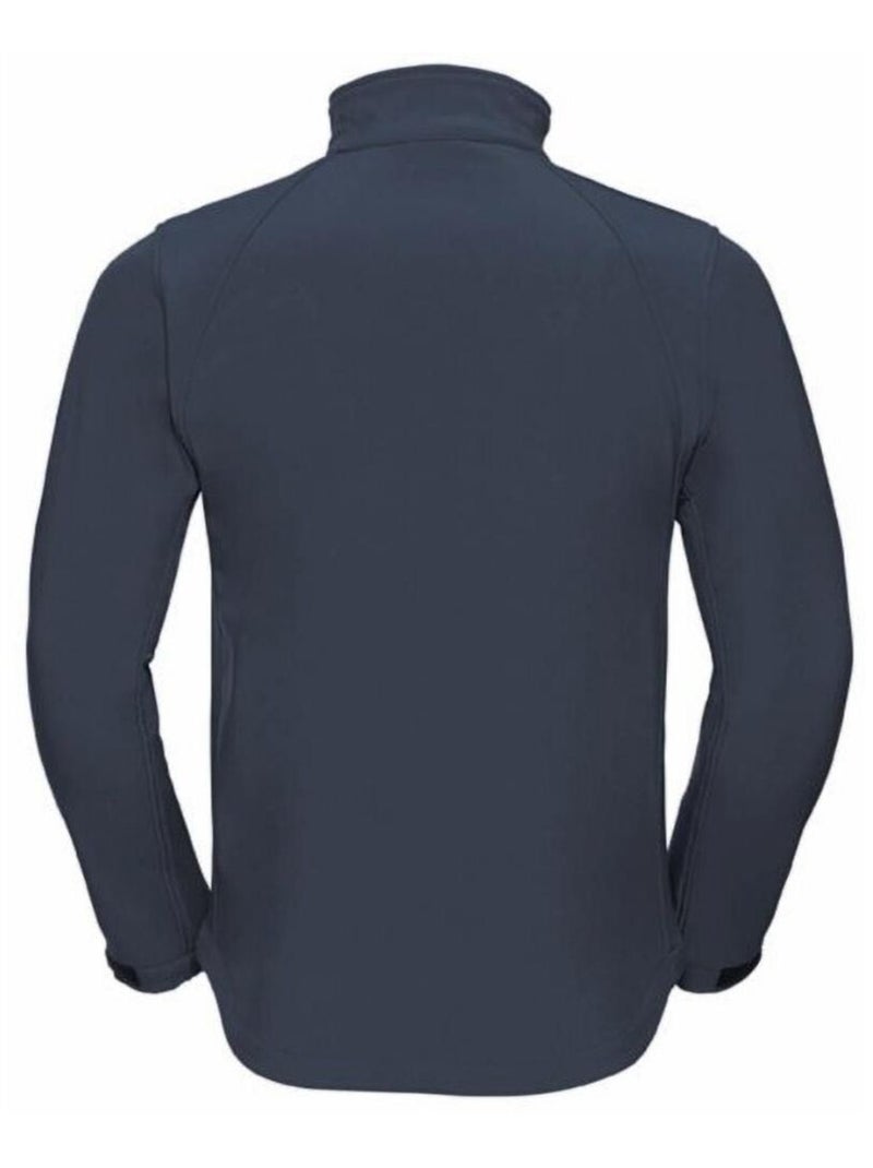 Russell Veste Softshell résistante à l'eau et au vent pour hommes Bleu marine - Kiabi