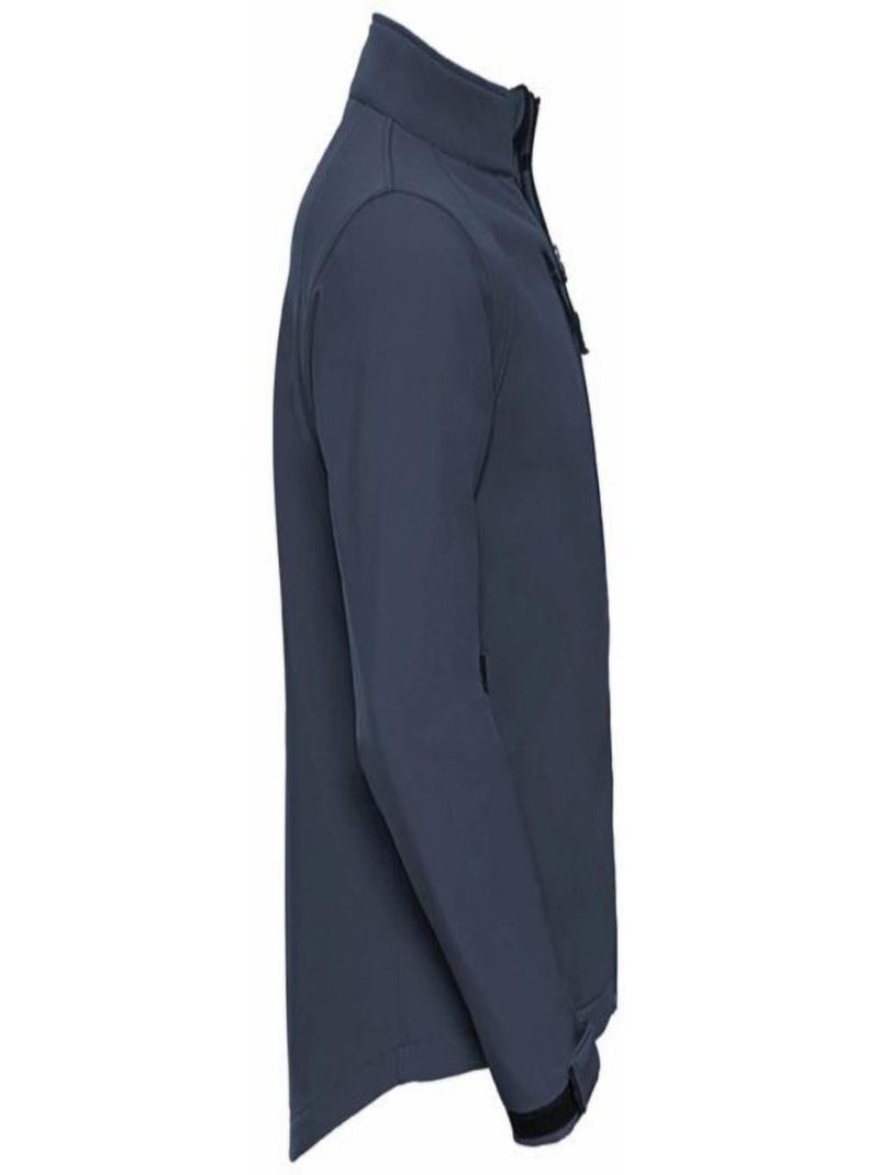 Russell Veste Softshell résistante à l'eau et au vent pour hommes Bleu marine - Kiabi