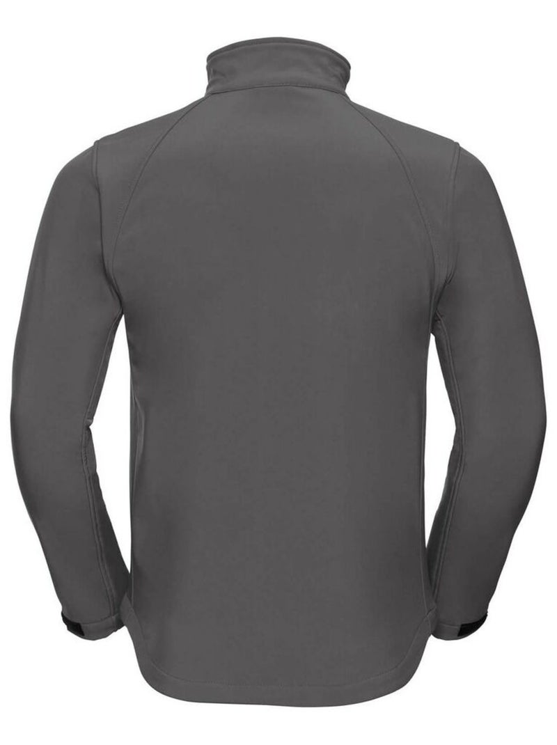 Russell Veste Softshell résistante à l'eau et au vent pour hommes Gris - Kiabi