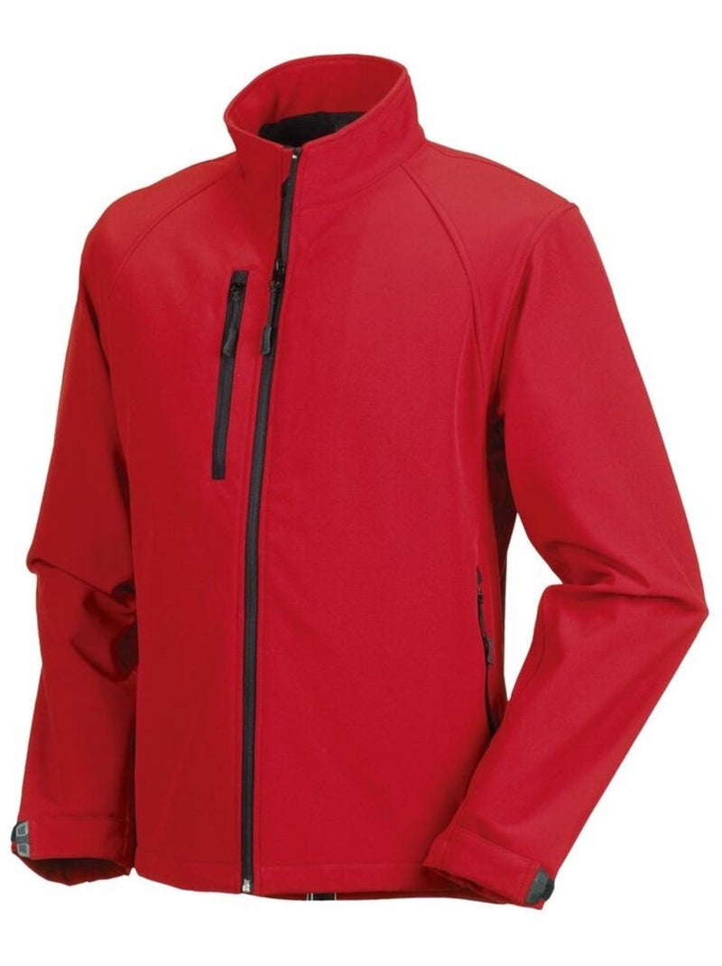 Russell Veste Softshell résistante à l'eau et au vent pour hommes Rouge - Kiabi