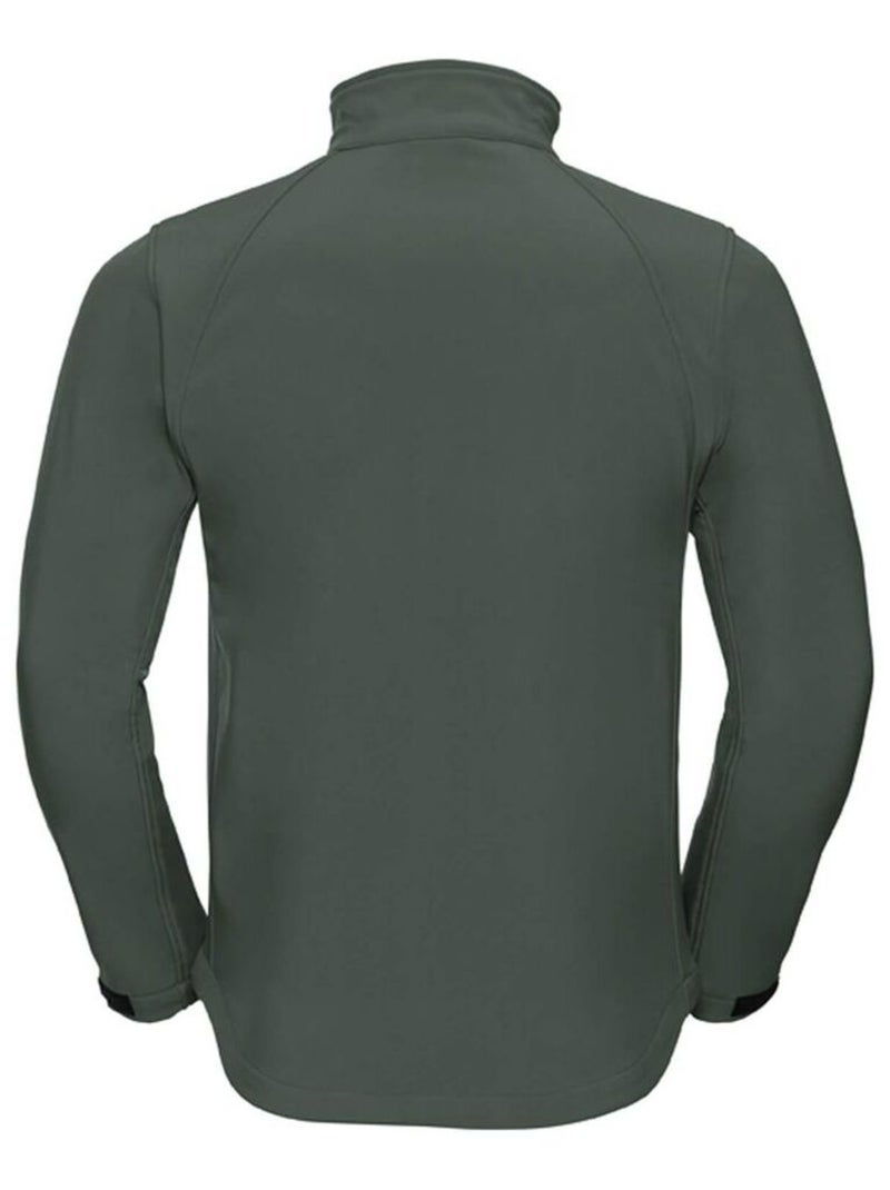 Russell Veste Softshell résistante à l'eau et au vent pour hommes Vert - Kiabi