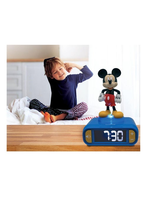 R?veil avec veilleuse lumineuse Mickey en 3D - Kiabi R?veil avec veilleuse lumineuse Mickey en 3D - Kiabi